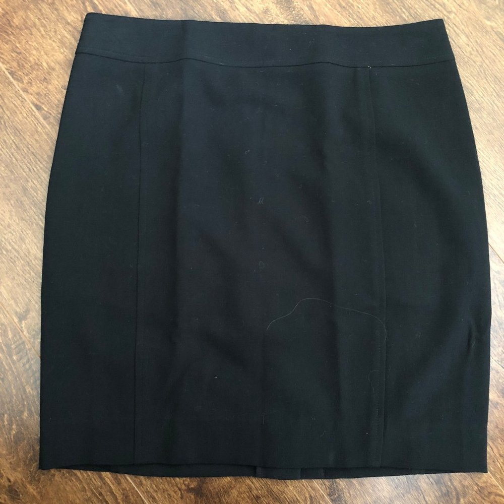 Classic black pencil skirt (LOFT)